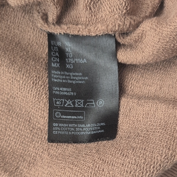 H&M Women's Brown Crewneck Sweatshirt - Picture 3 of 3